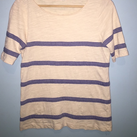 Jcrew cream tee