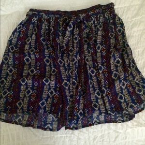 F21 tribal circle skirt