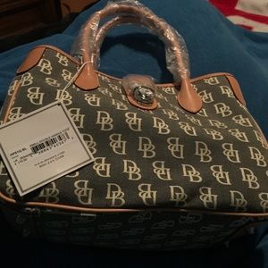 Vintage brand new Dooney and Burke with tag.