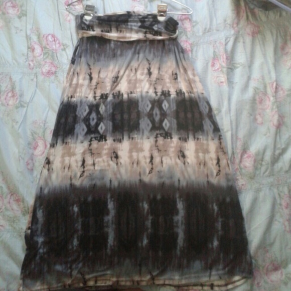 Tie dye Maxi Skirt