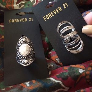 New Forever 21 rings (bundle)