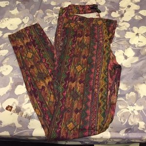 Tribal print pants