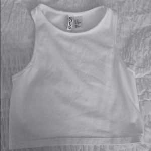 H&M high neck crop top