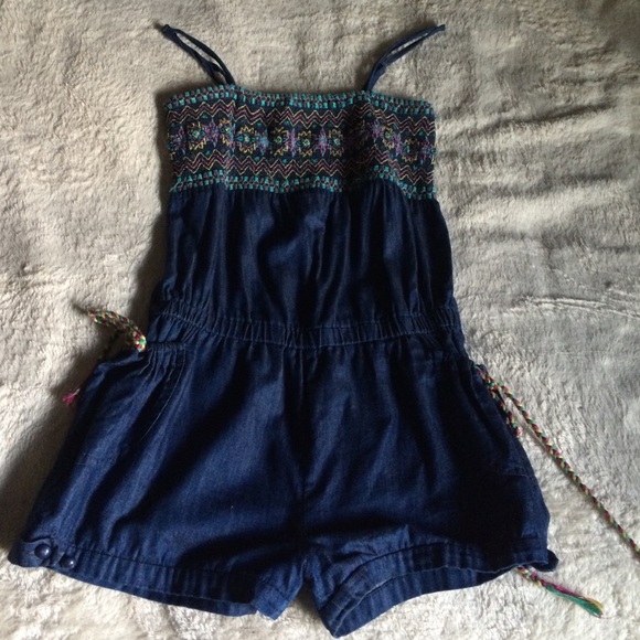 Jean Romper size medium - Picture 1 of 1