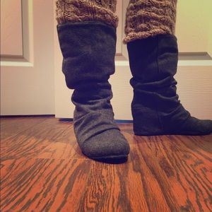 Call it Spring wedge boots