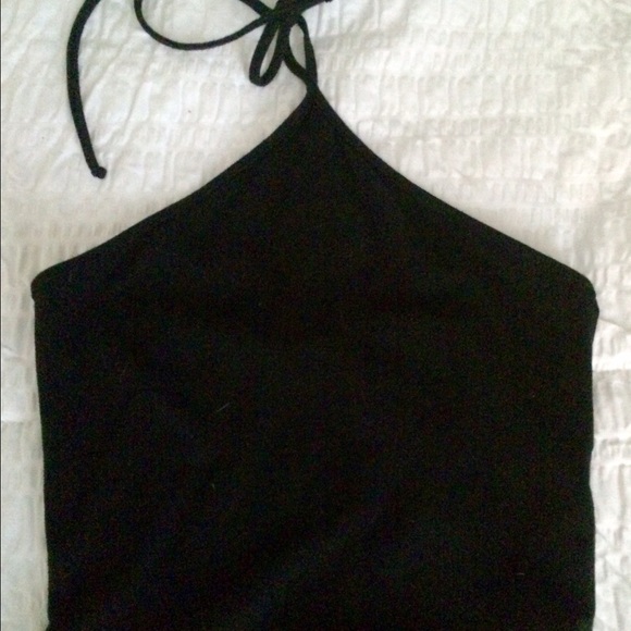 F21 halter crop top
