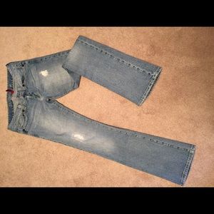 Guess boot cut jeans