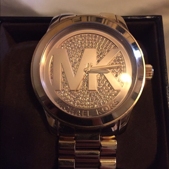 Michael Kors - Runway Gold-Tone Stainless Steel