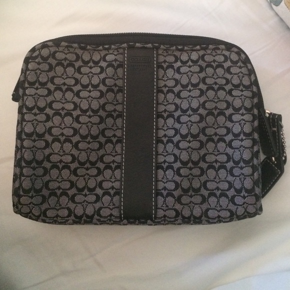 Small coach makeup tote