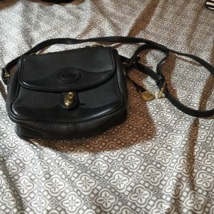 Black vintage crossbody