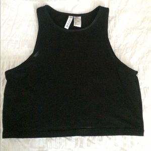 H&M high neck crop top