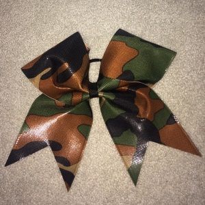 Camo Cheer Bow