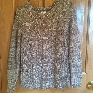 Creamy brown sweater