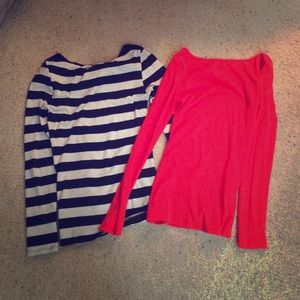 Long sleeved shirts