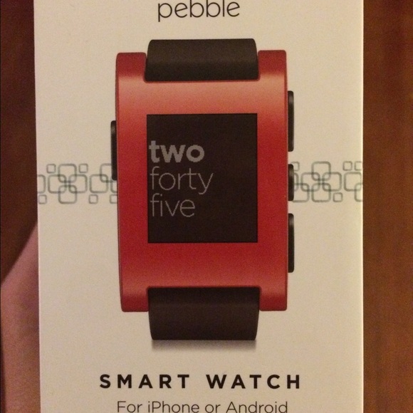 PebbleSmartWatch (Red) - Picture 3 of 4