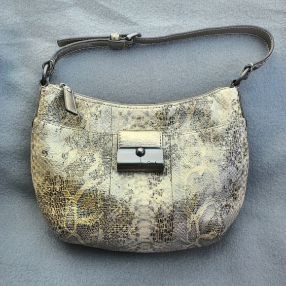 *Coach Kristin Python Snake Hobo* [44257]