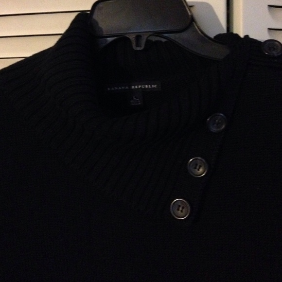 Banana Republic Navy Blue Sweater - Picture 2 of 3