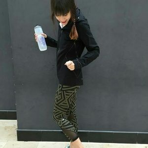 Lululemon Inspire Tight fatigue chevron shuffle