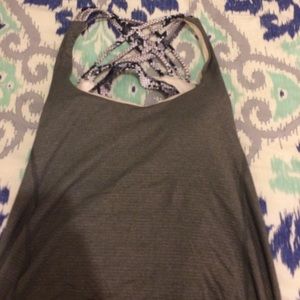 Lululemon straps back Snakeskin color Size 8 top