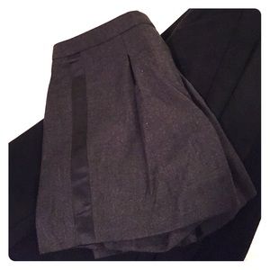 J Crew 100% Wool Shorts Size 0 NWOT