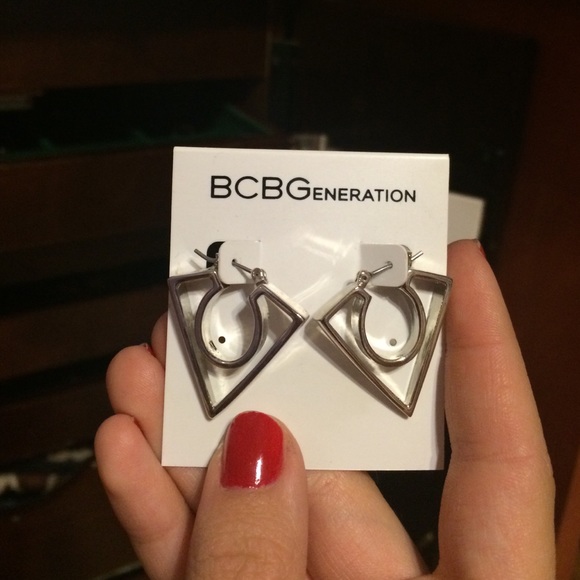 Hanging BCBGeneration earrings.