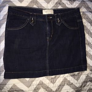 Paper Denim and Cloth dark denim skirt