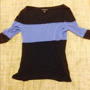 Colored block top from banana republic