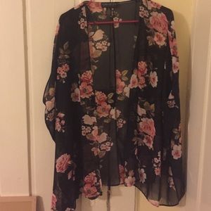 Floral kimono