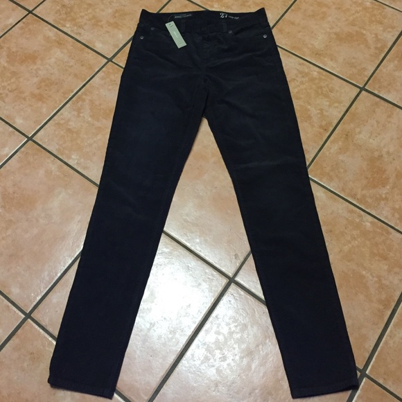 J crew mid rise toothpick Corduroy jeans sz 27