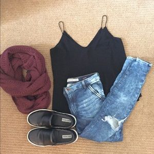 Zara baggy ripped jeggings 😍