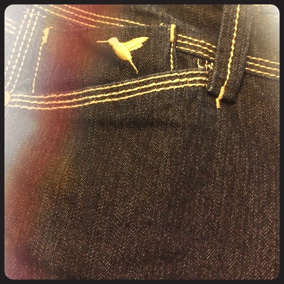 Super Cute Dark Jean Capris