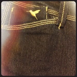 Super Cute Dark Jean Capris