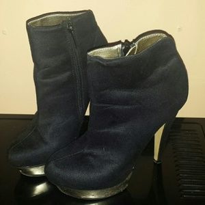 Black ankle boots