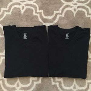 Calvin Klein Mens black V neck