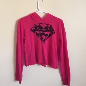 Pink Cropped Sweater