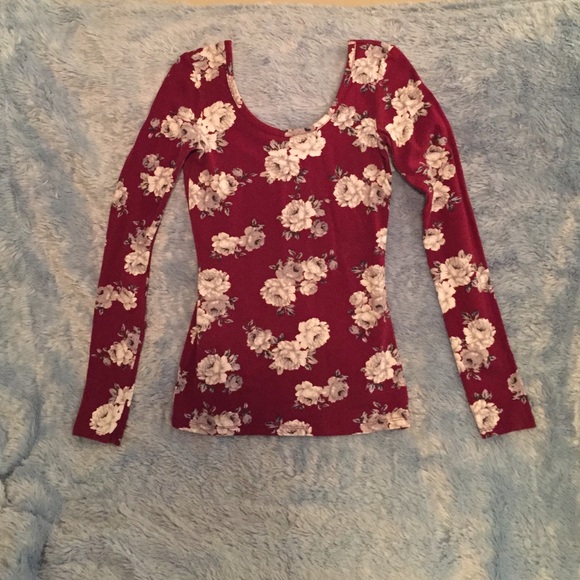 Printed Long Sleeve Top