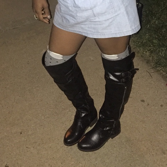 Over the knee socks in my closet