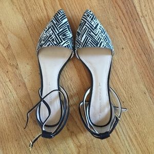 Strappy flats from Banana Republic