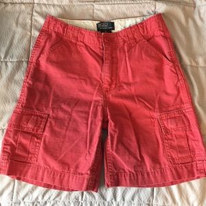 Ralph Lauren boys red shorts