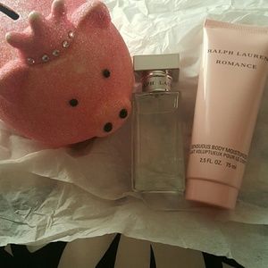 Ralph Lauren Romance Moisturizer and Perfume