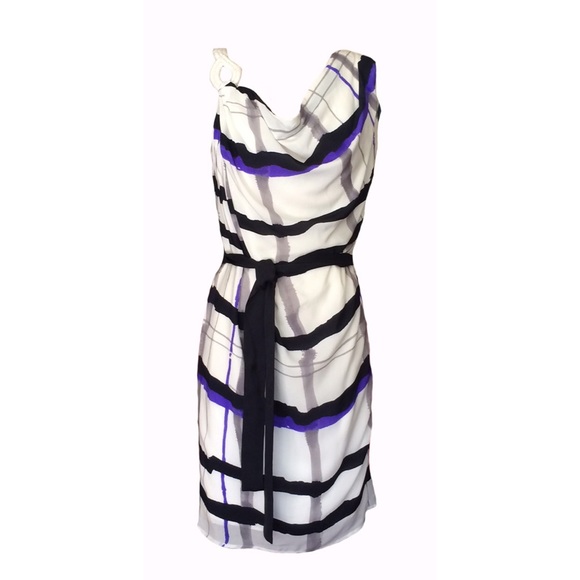 Escada Purple/White Plaid Dress: Seen on Scandal!
