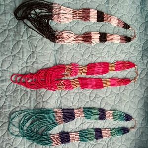 3 necklaces
