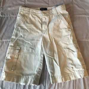 Ralph Lauren boys tan cargo shorts