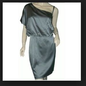 Jessica Simpson Dresses - Jessica Simpson One Shoulder Satin Cocktail Dress Jessica Simpson Dresses - Jessica Simpson One Shoulder Satin Cocktail Dress