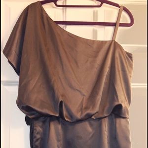 Jessica Simpson Dresses - Jessica Simpson One Shoulder Satin Cocktail Dress Jessica Simpson Dresses - Jessica Simpson One Shoulder Satin Cocktail Dress