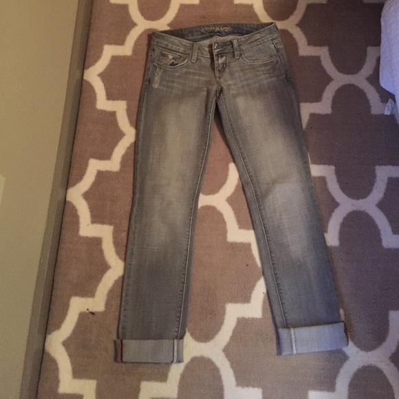 American Eagle Grey Skinny Jeans