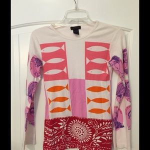 Casual and fun cotton long sleeve shirt