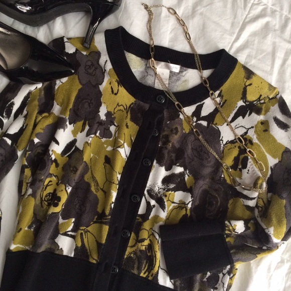 Floral cardigan