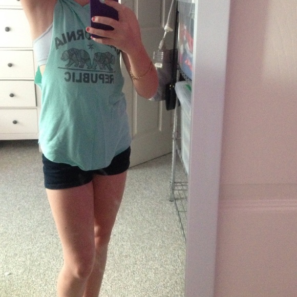 Blue full tilt California republic top,cut sides - Picture 1 of 4