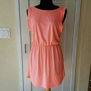 H&M Watermelon Pink Summer Dress